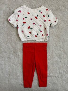 Carter's Cute and Sweet Cherry Print Outfit